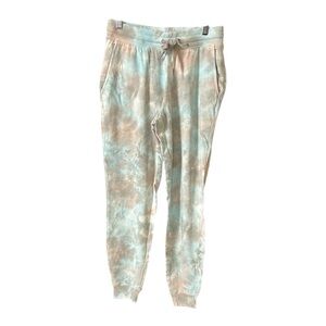 Old Navy Women’s Easy Vintage Bluegreen Tie-Dye Jogger Pant